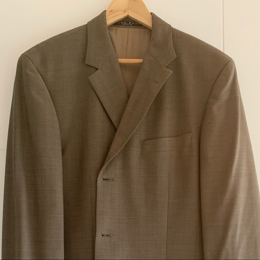 Hugo Boss Mens Large 44R Blazer Sports Jacket